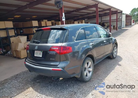 2012 Acura Mdx Technology Package z USA, uszkodzony, nr VIN 2HNYD2H33CH512752